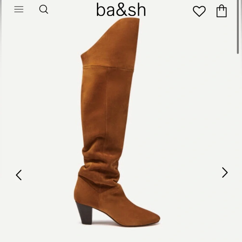 Ba&sh Cerra Thigh High Boots 37 - Picture 4 of 11